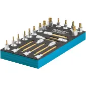 Hazet 163-492/22 Dopsleutel-bitinzetset 1/2 (12,5 mm)