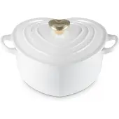 Le Creuset Braadpan Hart Signature 'Wit' Ø20cm / 1,9L