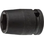 Hazet Krachtdopsleutel 880S-13 · 3/8 inch (10 mm) vierkant hol · Buiten-zeskant-tractieprofiel · SW 13 mm