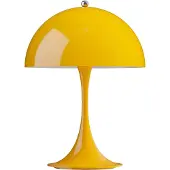 Louis Poulsen Tafellampe , Panthella 250, dimbare, Geel, Woonkamer, Kunststof, Modern