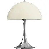 Louis Poulsen Panthella 250 portable tafellamp chrome opal beige - 5744172998