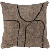 Mette Ditmer Shadow tuftat kussenhoes 50x50 cm Brown