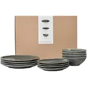 Broste Copenhagen Nordic Rain serviesset 12-delig