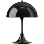 Louis Poulsen Panthella 250 Tafellamp Draagbaar - Tafellampen buiten Polycarbonaat Opaque Black - 5744173007