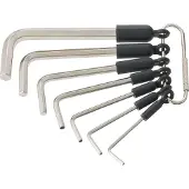 Hazet 2100-Satz Inbus Haakse schroevendraaierset 2 mm, 3 mm, 4 mm, 5 mm, 6 mm, 7 mm, 8 mm 8 mm, 6 mm, 3 mm, 5 mm, 2 mm, 7 mm, 4 mm 7-delig