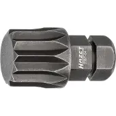 Hazet 2597-04 2597-04 Veeltand-bit Aandrijving: 5/16 (8 mm) Uitvoering: XZN M12 21 mm