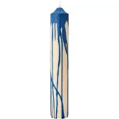 Ferm Living Dryp Stompkaars 30 Cm - Kaarsen Stearine Deep Blue - 1104271901