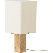 Audo Copenhagen Nonna Tafellamp 49 Cm / Zand - Tafellampen Travertijn Sand - 71241-008795