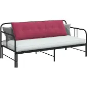 vidaXL Rugkussen Wijnrood 160 x 50 cm Corduroy stof