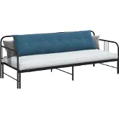 vidaXL Rugkussen Blauw 200 x 50 cm Corduroy stof