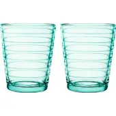 Iittala Aino Aalto Drink 22 Cl Pak Van 2 - Drinkglazen Glas Water Green - 1008627