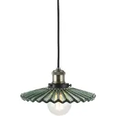 Globen Lighting Mini Cobbler Hanglamp Groen - Hanglampen Glas Green - 641303