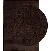 vidaXL Middelpolig zacht en wasbaar tapijt HUARTE Bruin 170 x 120 cm