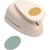 Vaessen creative Pons - Figuurpons - Ovaal - 3,7 x 5,1 cm