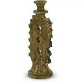 Safaary Tamegroute kandelaar mosterd Ø 15 x 40cm