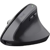 Trust Bayo+ Ergonomische Draadloze Muis Zwart