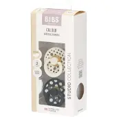 BIBS 2 Anatomic Studio Duo Polka Black 2 St Fopspeen
