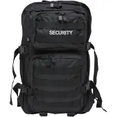 Brandit Rugzak 'Security US Cooper' zwart / wit