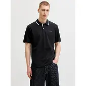 Jack & Jones Shirt 'JJBlaze' zwart / wit