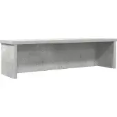 vidaXL Keukenrek stapelbaar 60x15x16 cm bewerkt hout betongrijs