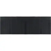 vidaXL Vloerkleed rechthoekig 70x200 cm bamboe zwart