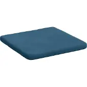 vidaXL Zitkussens 4 st Fluweel Blauw 40 x 40 x 3 cm