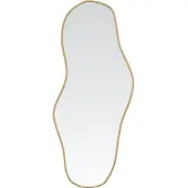 vidaXL Wandspiegel 70x30 cm goudkleurig