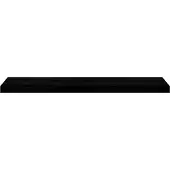 vidaXL Traptreden 20 st 100x30x2 cm massief eikenhout bruin-zwart