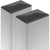 Allux Systeembrievenbus Statief Brick Rvs 195Cm