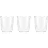 Bodum Douro dubbelwandig sakeglas 6 cl 3-pack Helder-bambu