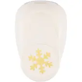 Vaessen creative Pons - Figuurpons - Sneeuwvlok - 4,9 x 4,9 cm