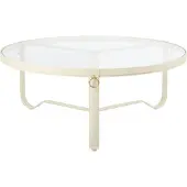 Gubi Adnet Salontafel 100 Cm - Salontafels Leer Cream - 10122063