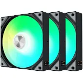 TRYX ROTA SL ARGB 120 zwart 3-pack | Kastventilator