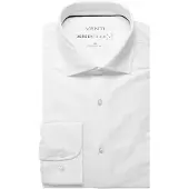 Venti Jerseyflex Comfort Fit Jersey overhemd wit, Effen
