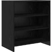 vidaXL Dressoir, zwart, 70 x 41 x 75 cm, houtvezel