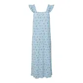 Pieces Jurk 'PCFlora' royal blue/koningsblauw / lichtblauw / spar