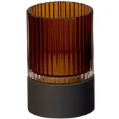 FISCHER&HONSEL GMBH Buitenlamp Ariva Pro Outdoor Geribbeld Bruin