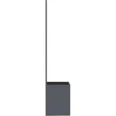 vidaXL Tuin Privacy Scherm Fretwerk Antraciet 32 x 32 x 150 cm