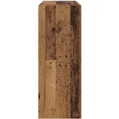 vidaXL Dressoir Oudhout 69,5 x 34 x 90 cm Bewerkt hout