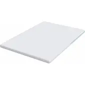 vidaXL Matras Topper Wit 140 x 200 cm Jacquard stof