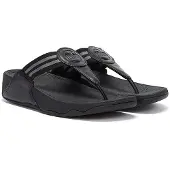 FitFlop Walkstar Webbing teenslippers voor dames - (Zwart)