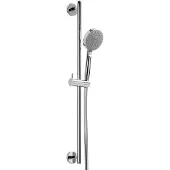 Tres Glijstangset Minimal met handdouche 134629 Chroom