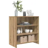 vidaXL Dressoir Bruin 70 x 41 x 75 cm Bewerkt hout