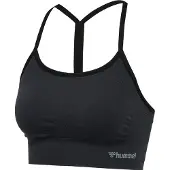 Hummel Sporttop 'Tiffy' grijs / zwart