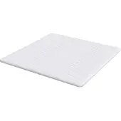 vidaXL Matras Topper Wit 180 x 200 cm Knit Stof