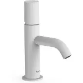 Tres Wastafelmengkraan study exclusive 19,5 cm 1-knop rond mat wit