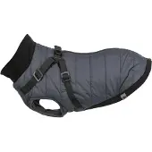 Trixie Hondenjas Pontis Blauw - Geïntegreerd Tuig, Fleece Voering - 36 cm