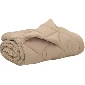 vidaXL Zomer Deken 200 x 200 cm Zomer 200 gsm Taupe