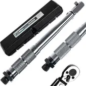 Xtrobb Multifunctionele Sleutel met Ratel - Staal - 1/4'' - Chroom