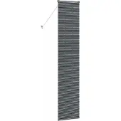vidaXL Veneziaanse jaloezieën, donkergrijs, 220 x 50 cm, aluminium